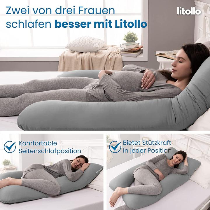 Immagine prodotto Litollo Cuscino per la gravidanza (280 cm)
