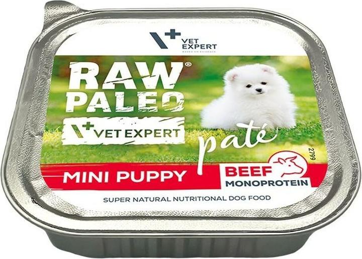 Immagine prodotto Raw Paleo Cibo Umido Per Cuccioli Di Manzo 150g (150 g)