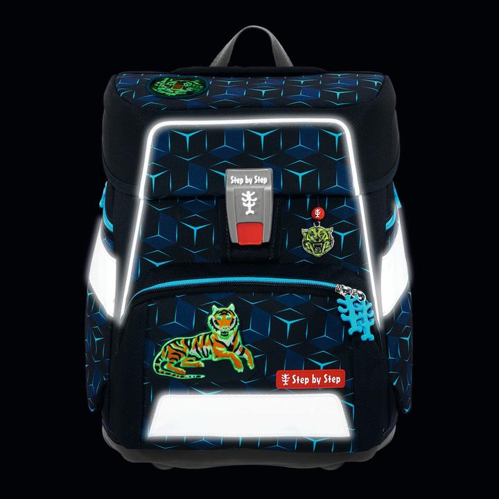 Actual product image Step by Step satchel set SPACE SHINE "Tiger Night Kimba" 5 pieces (20 l)