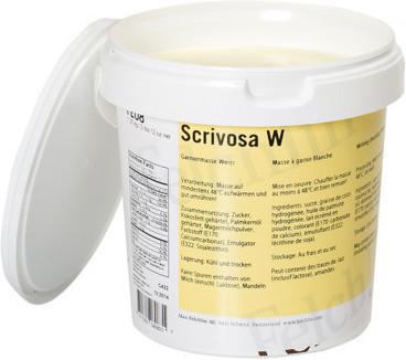Max Felchlin Scrivosa White - Writing chocolate (1250 g)