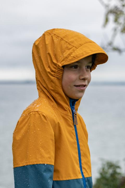 Actual product image Rukka Kids rain jacket Puck peacock (128)