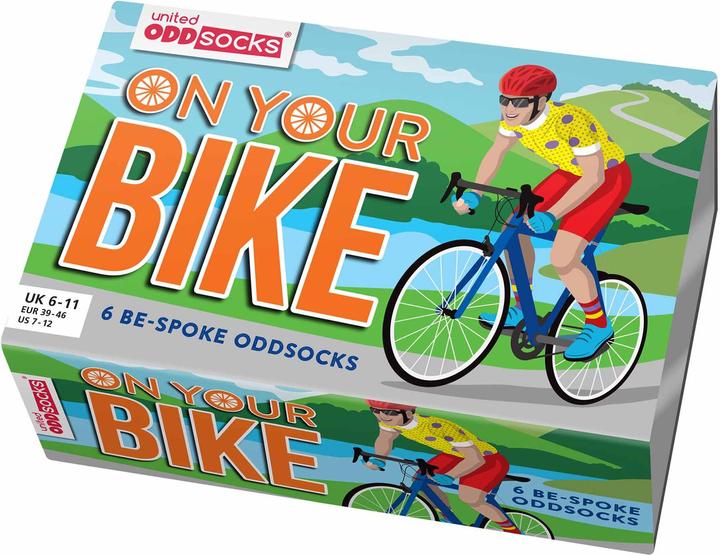 Actual product image United Oddsocks On your bike (Single pack, 39 - 46)