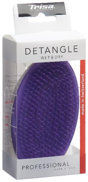Actual product image Trisa Detangle Hairbrush Large without handle