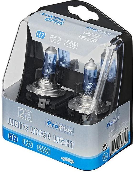 Image du produit ProPlus White Laser Light H7 2 pièces en boîte plastique (H7)