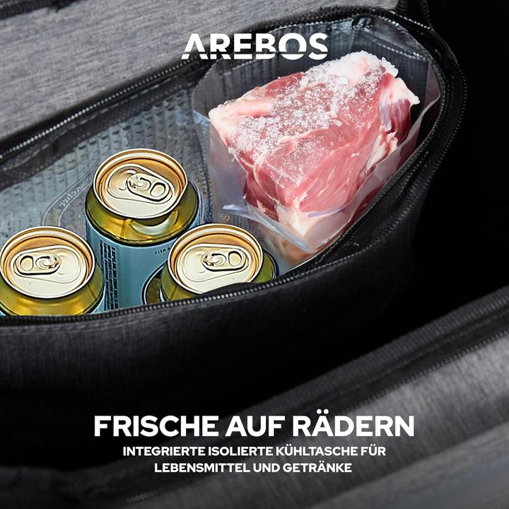 Image du produit Arebos Chariot à provisions