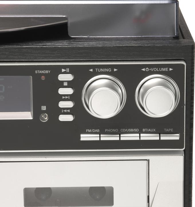 Actual product image Denver MRD-166 (Record player, CD player, Tape deck, 2x 2 W)