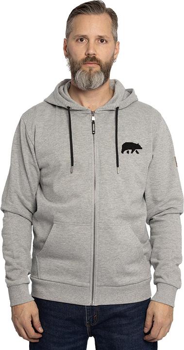 Produktbild Forsberg Zip-Hoodie mit Frottee Logo (L)