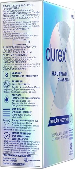 Productafbeelding Durex Hautnah Classic (8 Pcs.)