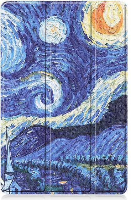 Actual product image MU Style Triple folding cover with pattern (Galaxy Tab S7)