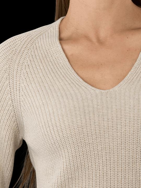 Image du produit Marc O'Polo Cardigan Stich Pullover V-Neck sandy melange (M)