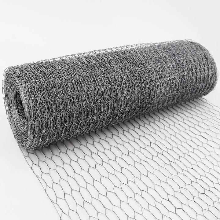Produktbild Aquagart 20m Sechseckgeflecht Hühnerzaun Kaninchendraht Hasengitter Hasendraht 100cm 25mm