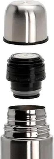 Produktbild Koopman Isolierkanne aus Edelstahl 1 l, mit 2 doppelwandigen Thermobechern, je 180 ml (1 l)