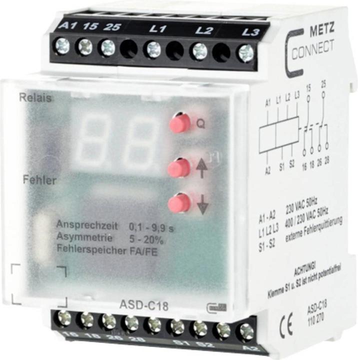 Actual product image Metz Connect ASD-C18 Power Relay