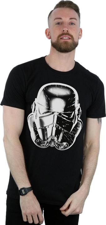 Immagine prodotto Star Wars Stormtrooper Warp Speed Helmet Maglietta Uomo (L)
