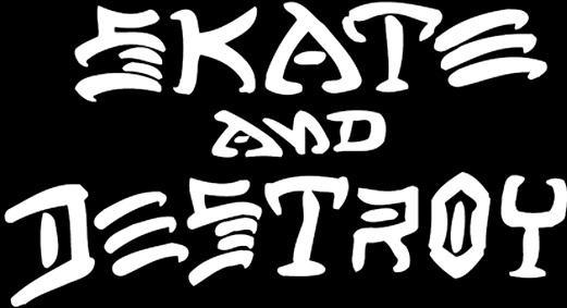 Actual product image Thrasher Skate and Destroy T-Shirt (S)