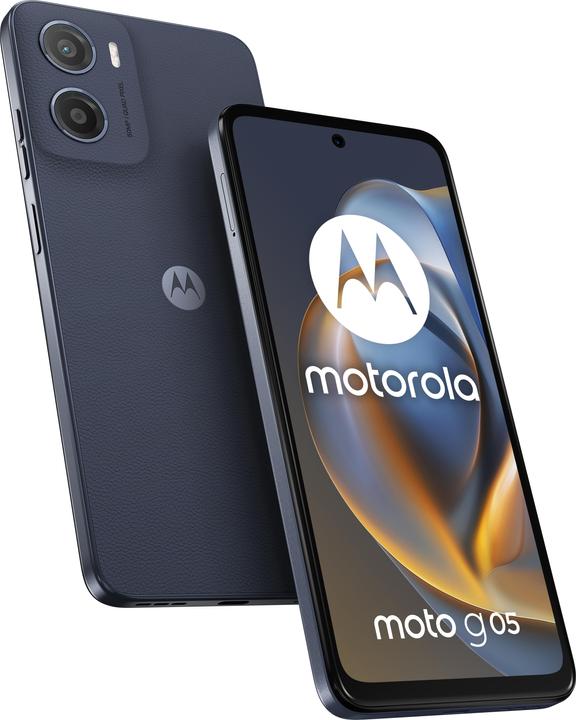 Actual product image Motorola Moto G05 (64 GB, Blue, 6.67", Dual SIM, 50 Mpx, 4G)
