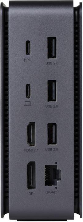 Image du produit eSTUFF Station d'accueil USB4 Pro Dual (USB-C, 7 Ports)