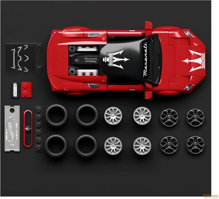 Produktbild Mattel Hot Wheels Building SPEED SERIES MASERATI