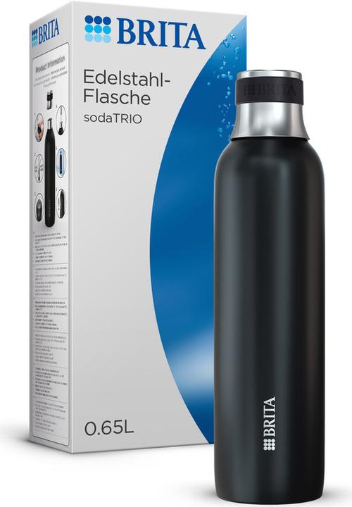 Image du produit Brita sodaTRIO Edelstahlflasche