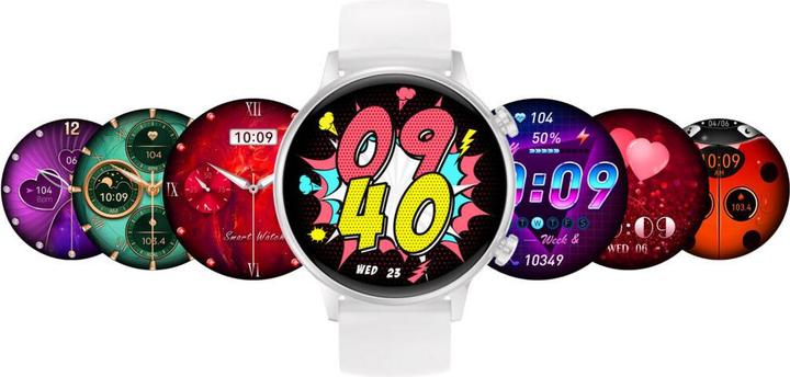 Image du produit Manta Smartwatch damski Alexa Mini biały (39 mm)