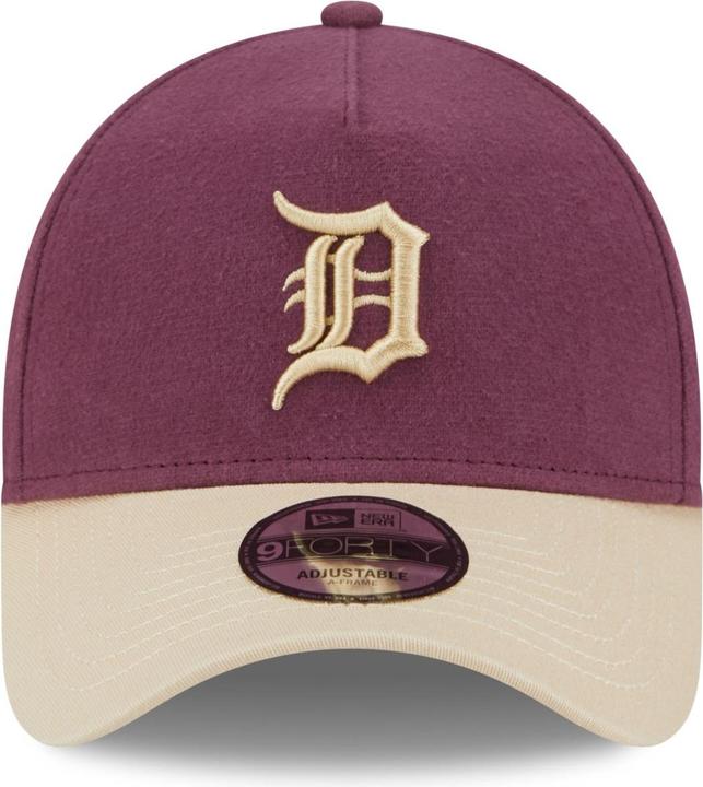 Produktbild New Era A-Frame 9Forty Cap MOLESKIN Detroit Tigers maroon (One Size)