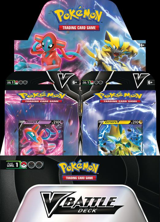 Immagine prodotto Pokémon Pokemon TCG - Deoxys V / Zeraora V Battle Deck (assortiert) (Inglese, Ponte)