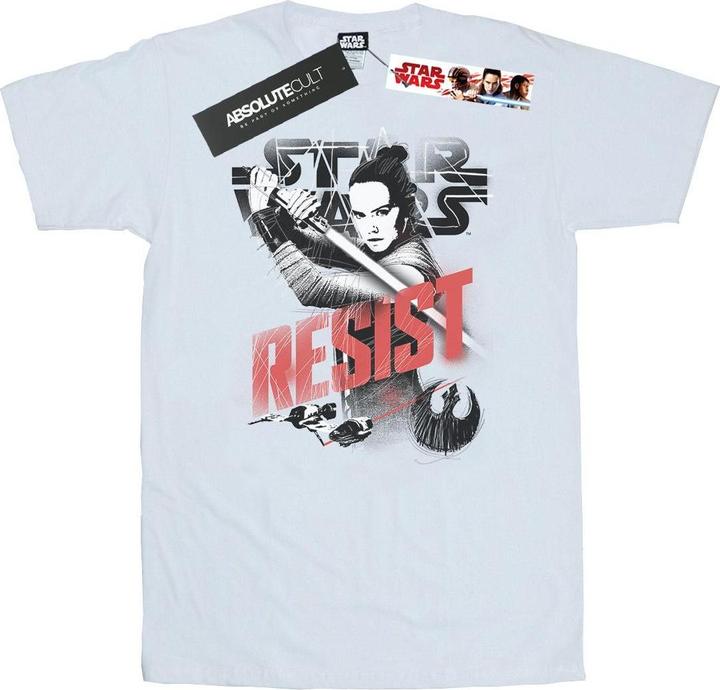 Star Wars The Last Jedi Rey Resist TShirt (L)
