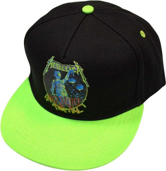 Actual product image Metallica And Justice For All Snapback Cap (One size)