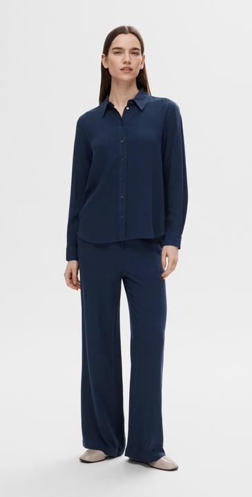 Image du produit Selected Femme Pantalon en lin mélangé (44)