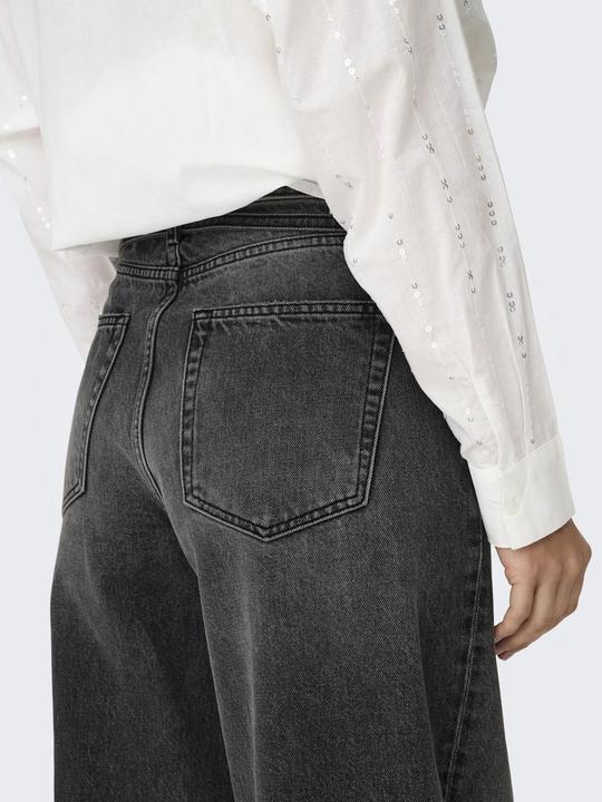 Immagine prodotto Only ONLGIANNA Mittlere Taille Ballon Schnitt Jeans Jeans mit weitem Bein (W30/L32)