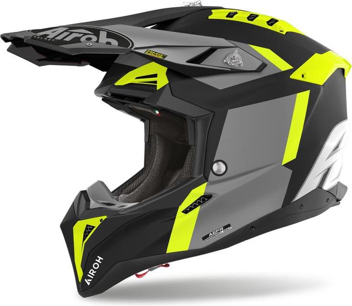 Productafbeelding Airoh Aviator 3 Glorie Geel Mat Helm (L)