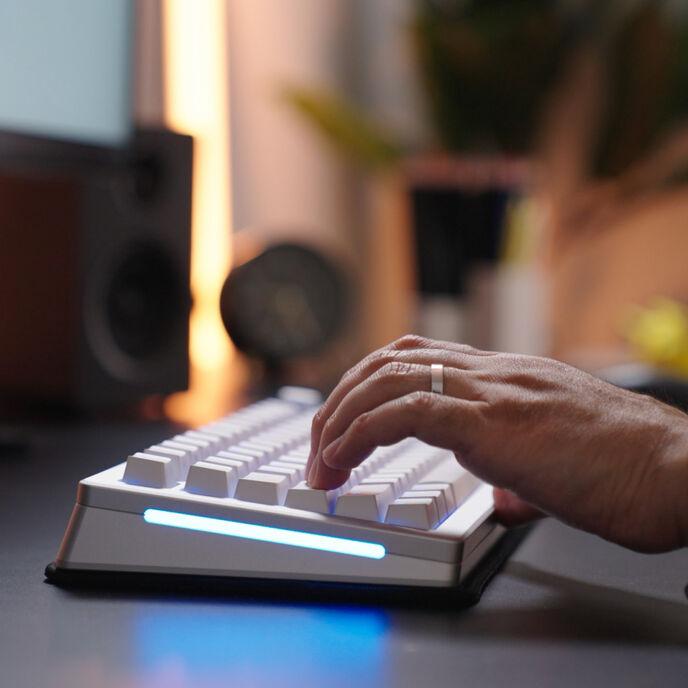 Actual product image Glorious Keyboard Mat 100% - Stitched - Black