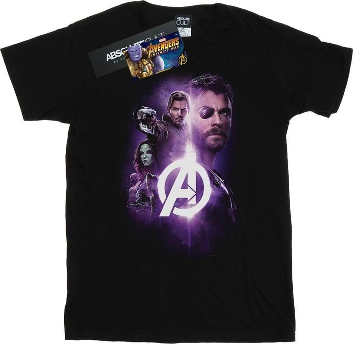 Avengers Infinity War Thor Guardians Team Up TShirt (S)