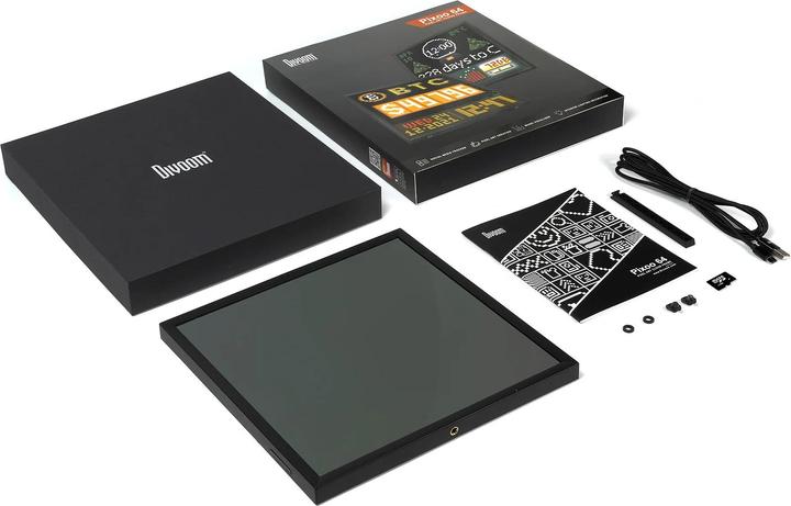 Actual product image Divoom Pixoo 64 (10.30", 64 x 64 pixels)