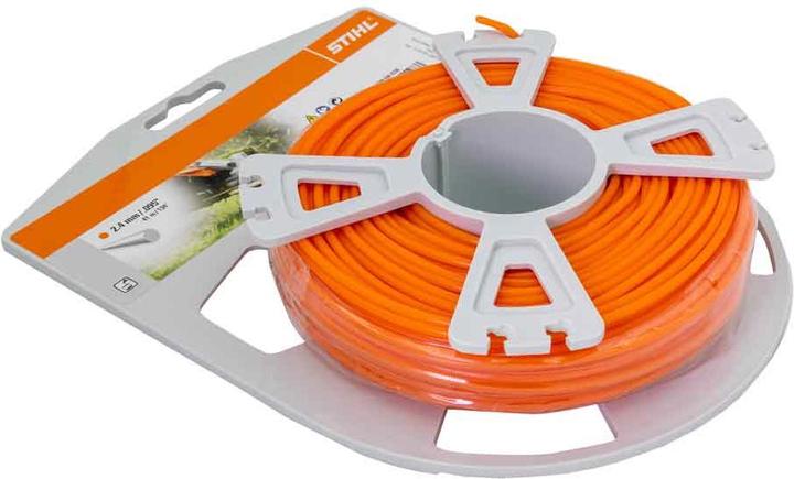 Produktbild Stihl 9302339 Mähfaden rund 2.4 mm x 41m, orange (Rasentrimmer, Trimmerfaden + Fadenspule)