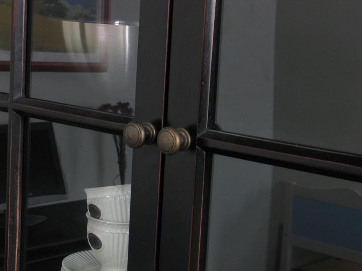Actual product image Ebuy24 Amaretta showcase cabinet (200 x 142 x 45 cm)