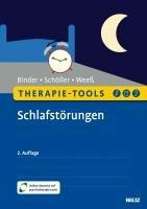 Actual product image Therapy tools for sleep disorders (German, Hans-Günter Weeß, Florian Schöller, Ralf Binder, 2024)