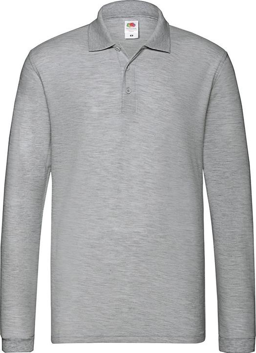 Fruit of the Loom Premium Poloshirt Langärmlig (L)