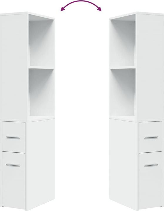 Produktbild VidaXL Schmal (22 x 41 x 135 cm)