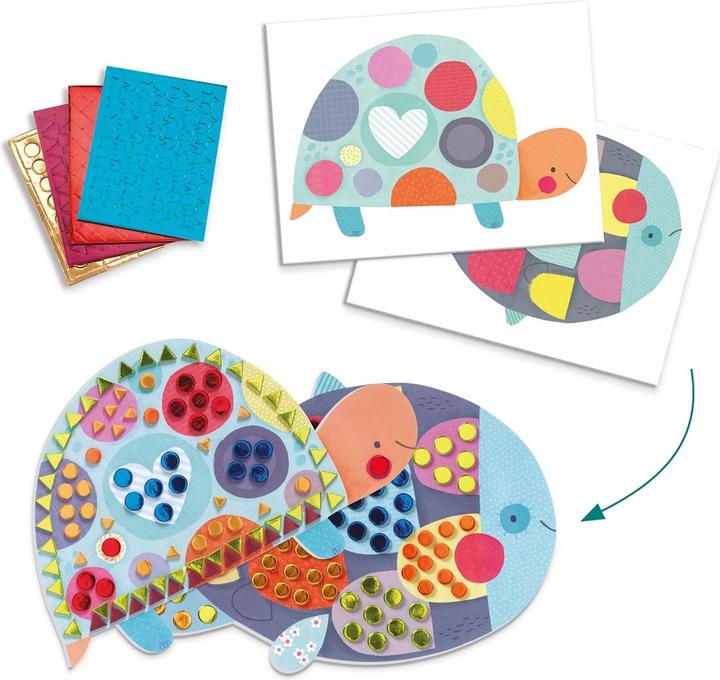 Produktbild Djeco Kreativset Tierhäuser