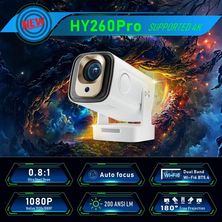 Immagine prodotto PhoneLook HY260 Pro (Full HD, 200 lm, 0.8:1)