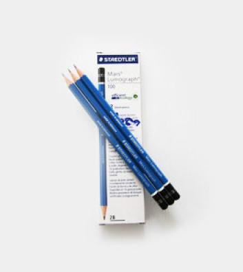 Immagine prodotto Staedtler Lumografo Mars a matita 100 (2 mm, B, 1 x)