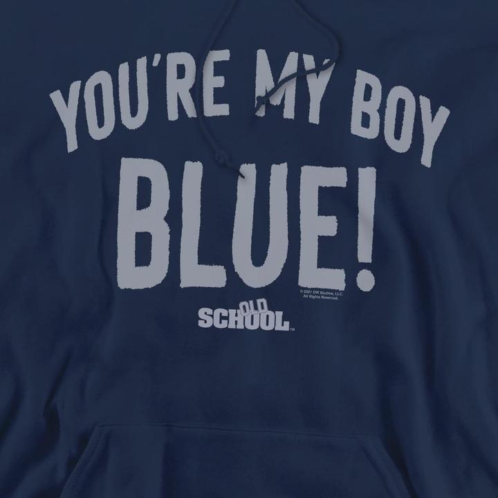 Immagine prodotto Old School My Boy Blue Felpa con Cappuccio Uomo (L)