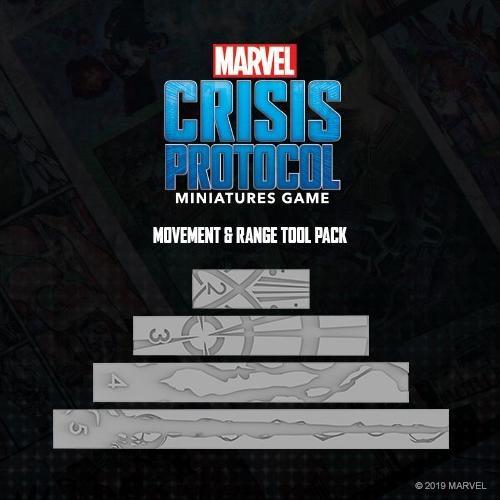 Image du produit Atomic Mass Games AMGD2101 - Marvel : Crisis Protocol - Movement & Range Tool Pack, Miniatures Game, Ages 14 & (DE)