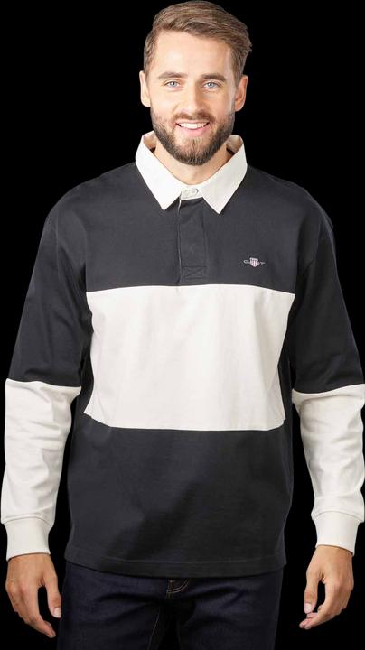 GANT Shield Blocked Heavy Rugger Black (XXL)