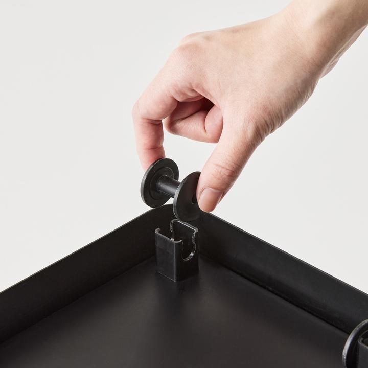 Produktbild Yamazaki Luftdichter Mülleimer mit Rollen TOWER (25 l)
