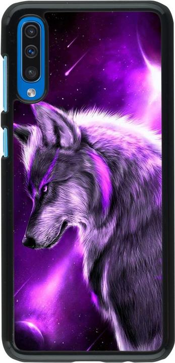 Produktbild PhoneLook Hülle Purple Sky Wolf (Samsung Galaxy A50)