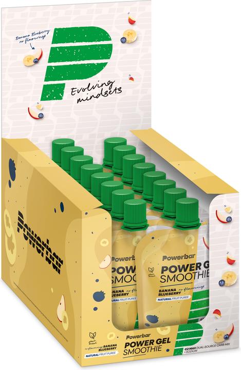 Produktbild Powerbar PowerGel (Banane, Blaubeere, 16 Stk., 1628 g)