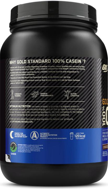 Immagine prodotto Optimum Nutrition Gold Standard 100% Casein (Cioccolato Supremo, 1 pz., 920 g)