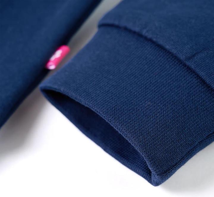 Immagine prodotto VidaXL Felpa da bambino blu navy 116,Materiale: 95% cotone. 5 (116)
